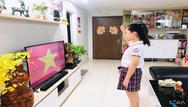 cho con học online